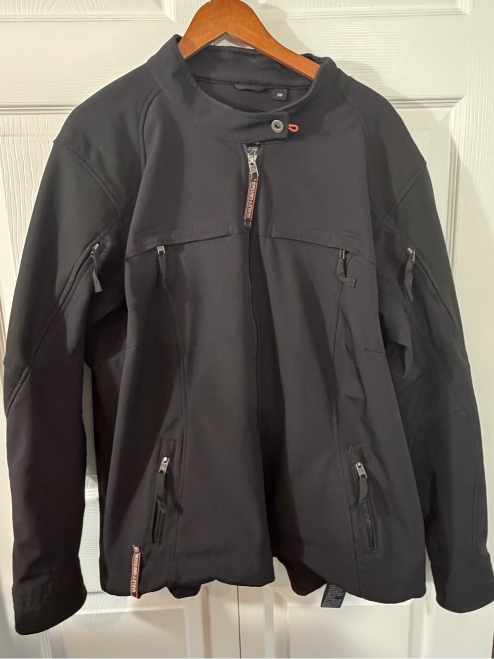 Harley Davidson Esteem Soft Shell Riding Jacket Black Womens 3W